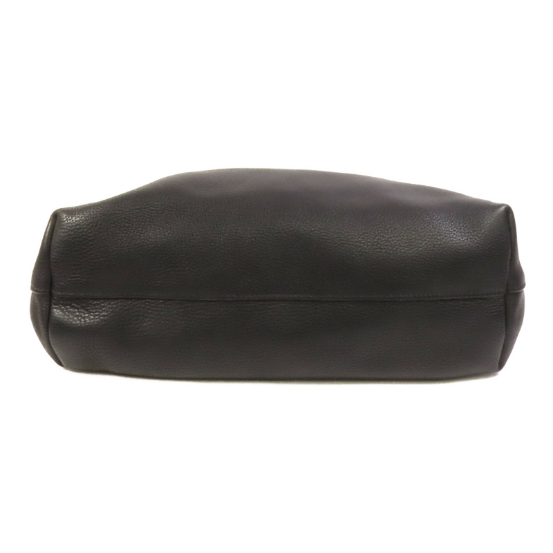 PRADA 牛皮皮革Shoulder Bag金扣手挽肩背兩用袋-3