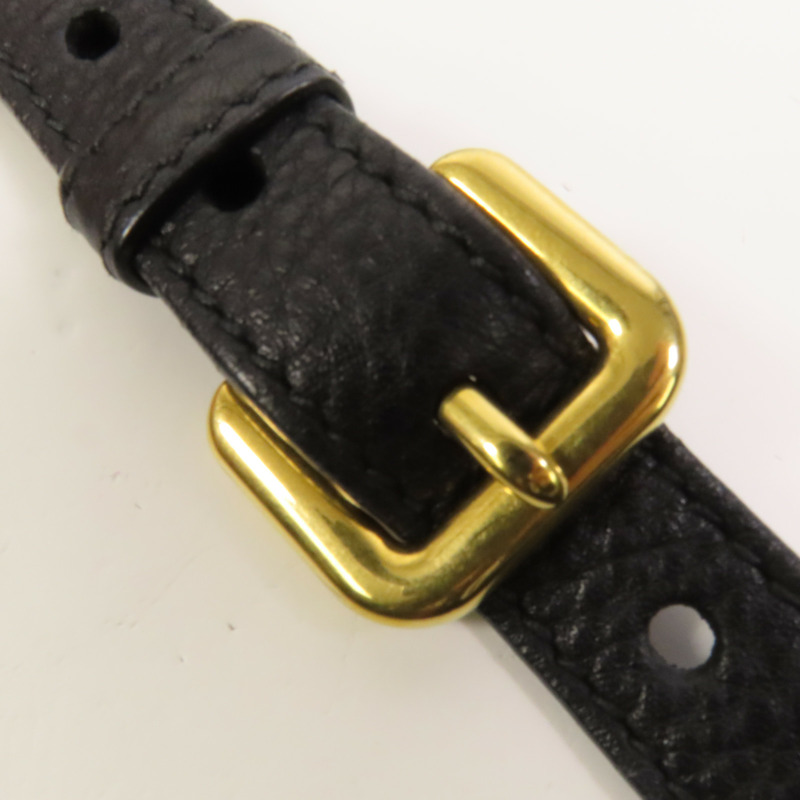 PRADA 牛皮皮革Shoulder Bag金扣手挽肩背兩用袋-6