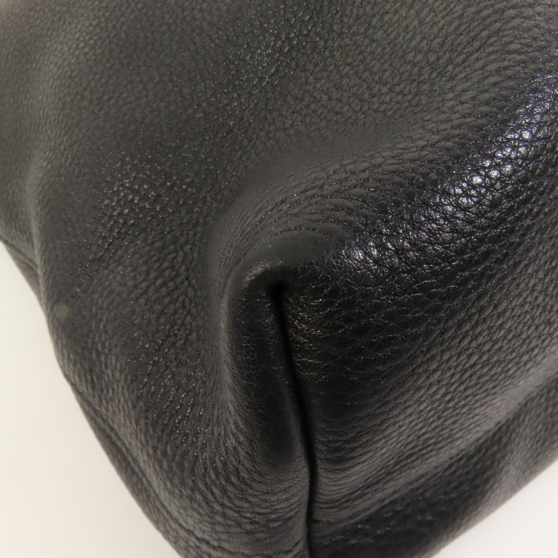 PRADA 牛皮皮革Shoulder Bag金扣手挽肩背兩用袋-14