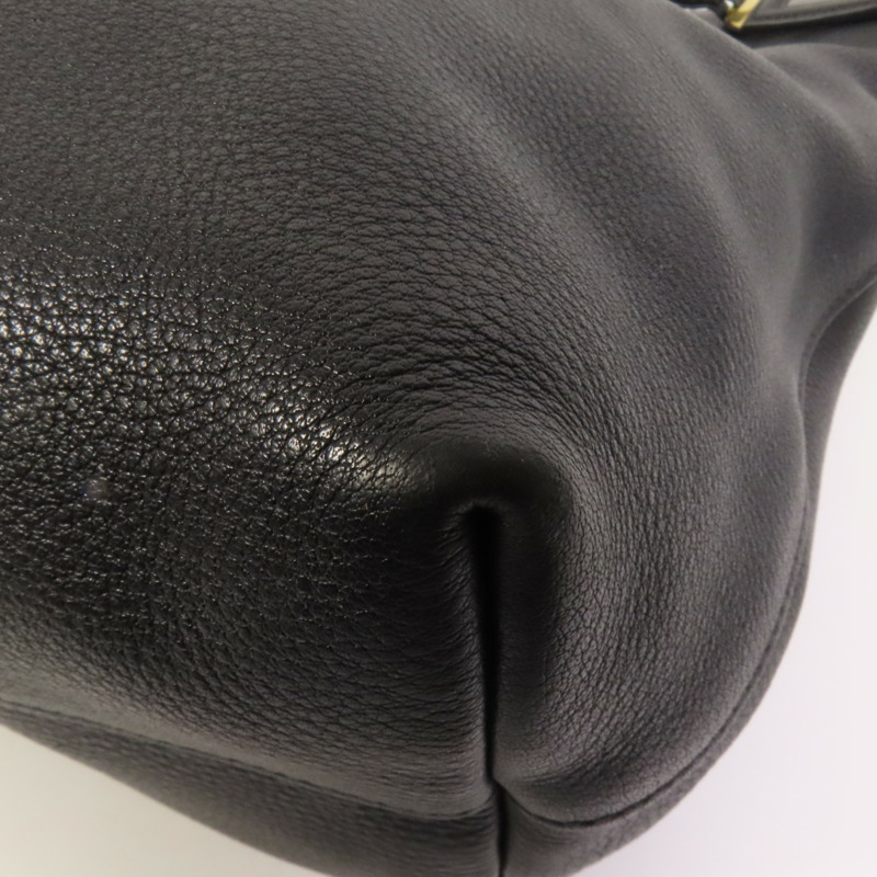 PRADA 牛皮皮革Shoulder Bag金扣手挽肩背兩用袋-15