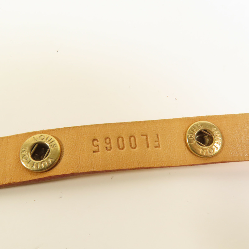 LOUIS VUITTON Monogram Pochette Florentine金扣腰包棕色-8