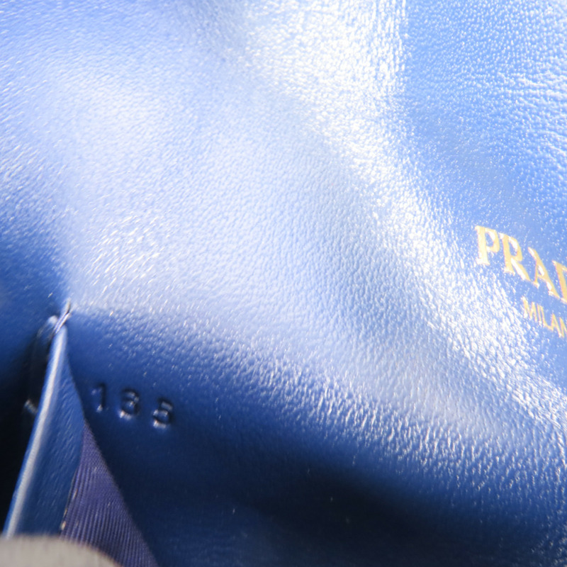 PRADA 牛皮皮革Envelope Clutch Bag金扣手拿包-8