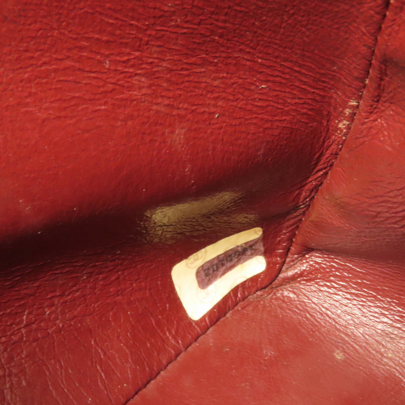 CHANEL 羊皮皮革Vintage Chain Shoulder金扣肩背袋-11