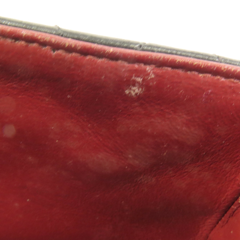 CHANEL 羊皮皮革Vintage Chain Shoulder金扣肩背袋-17