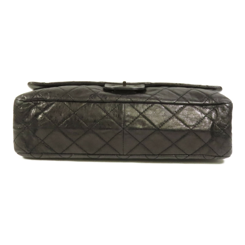 CHANEL 牛皮皮革2.55 Maxi鏈帶肩背袋-3