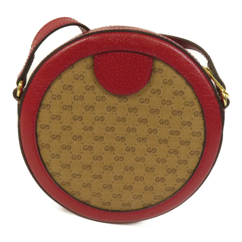 GUCCI 塗層帆布Gucci x Doraemon金扣肩背袋-1