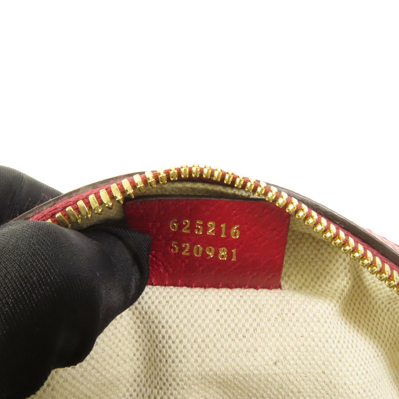 GUCCI 塗層帆布Gucci x Doraemon金扣肩背袋-9