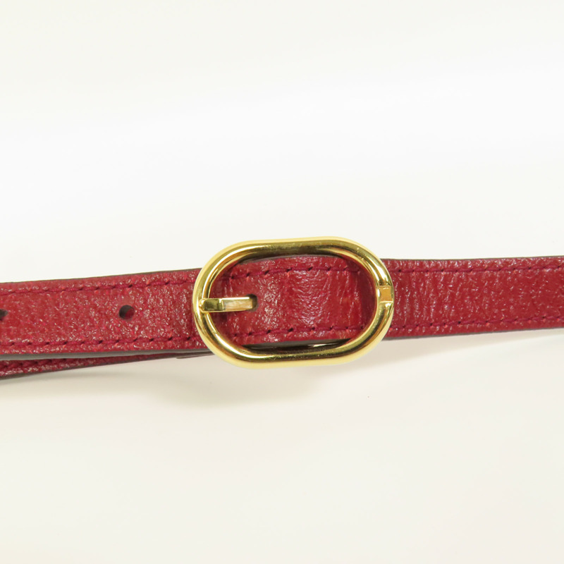 GUCCI 塗層帆布Gucci x Doraemon金扣肩背袋-11