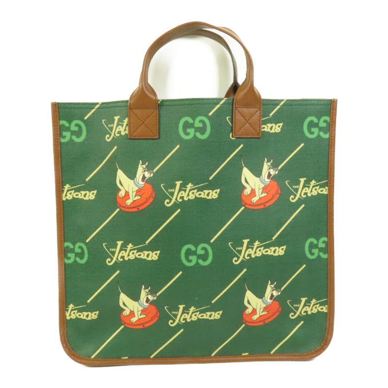 GUCCI 塗層帆布The Jetsons手挽袋-0