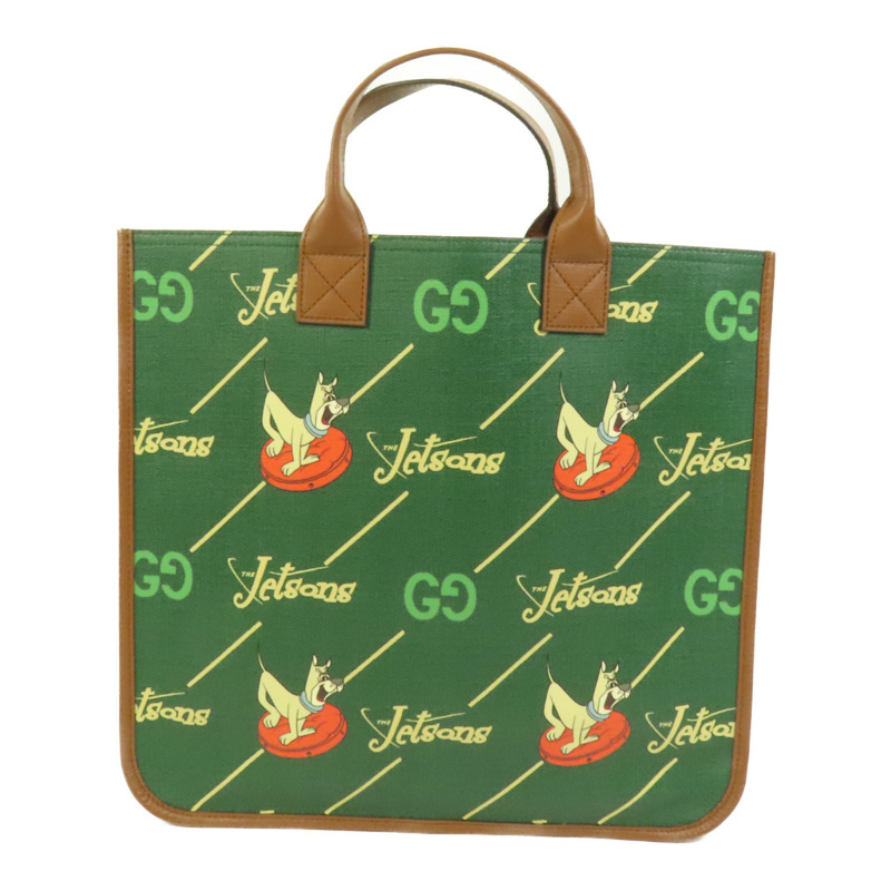 GUCCI 塗層帆布The Jetsons手挽袋-1