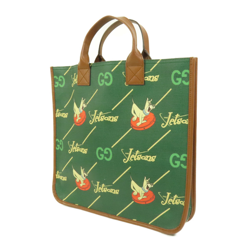 GUCCI 塗層帆布The Jetsons手挽袋-2