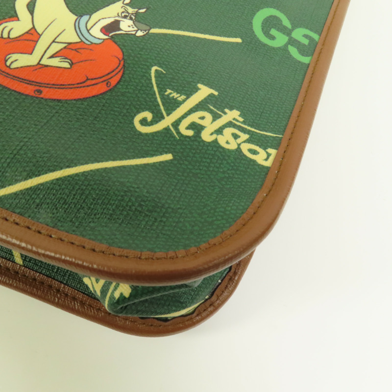 GUCCI 塗層帆布The Jetsons手挽袋-12