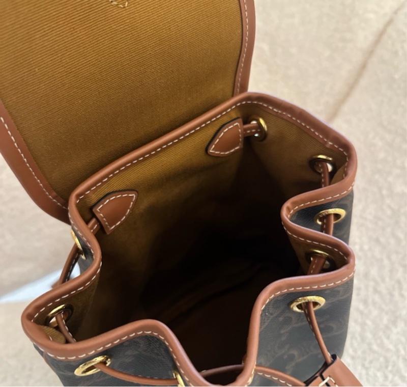 全❤️Celine 小牛皮 Folco Mini 迷你小背包 Backpack-4