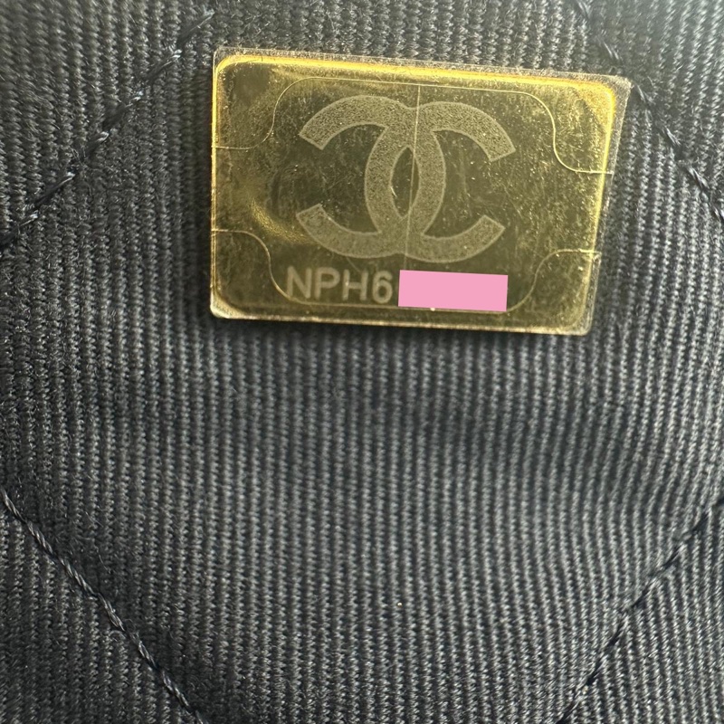 Chanel 21K Nylon Fabric Quilted Multicolor Rainbow Printed Logo Single Flap Bag with Light Gold-tone Hardware-11