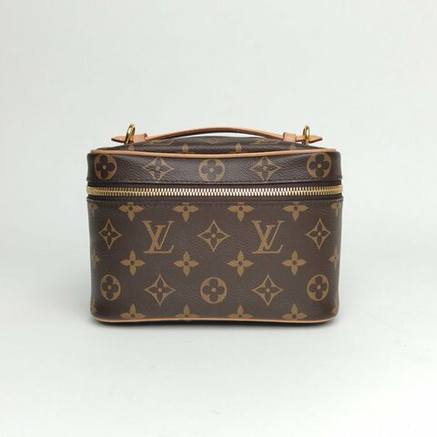 LOUIS VUITTON Nice化妝包Mini迷你20老花PVC2020肩背包