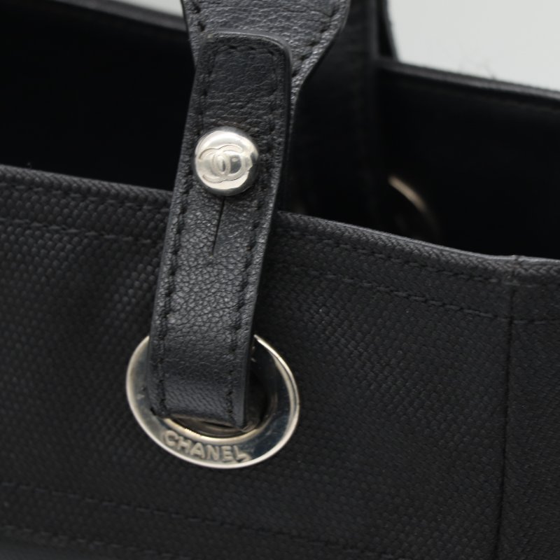 Chanel 香奈兒  Paris Biarritz 黑色  牛皮 托特肩背包 12開-12