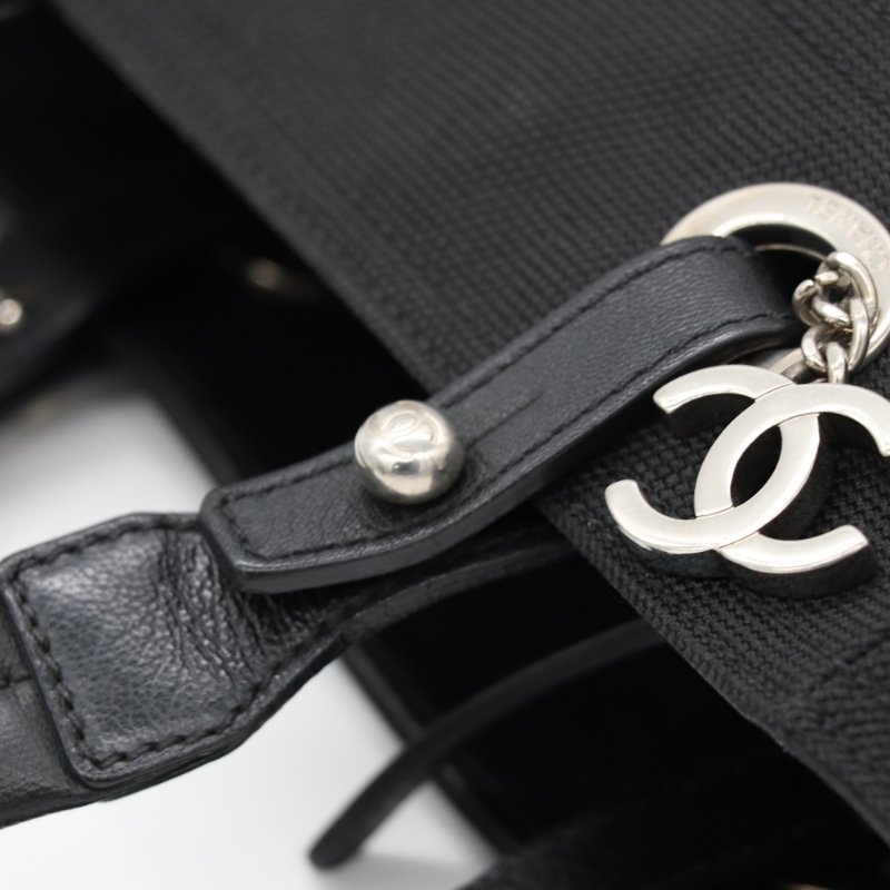 Chanel 香奈兒  Paris Biarritz 黑色  牛皮 托特肩背包 12開-13