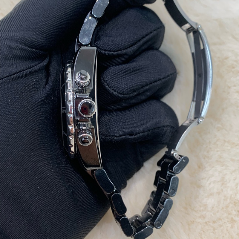 Chanel 香奈兒 H0940 機械黑陶瓷三圈計時41 mmJ12 (I861)-2