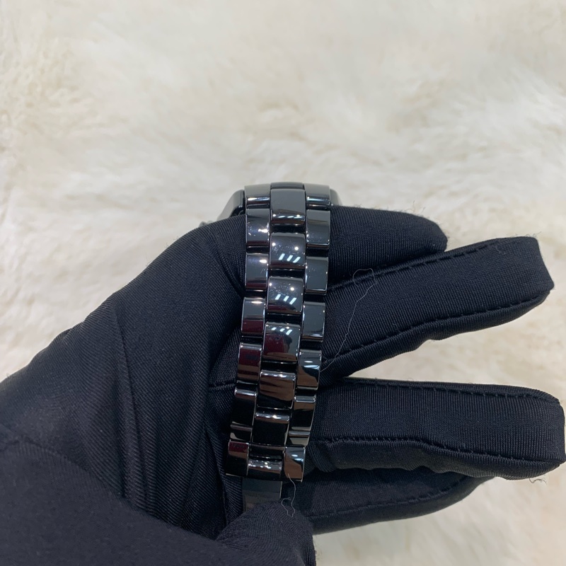 Chanel 香奈兒 H0940 機械黑陶瓷三圈計時41 mmJ12 (I861)-12