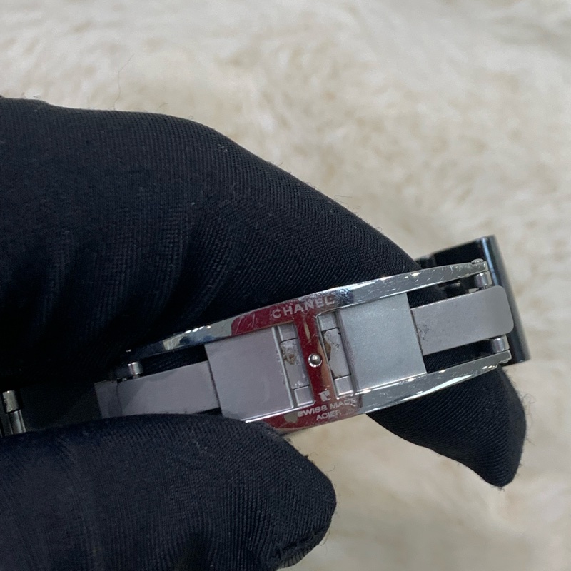 Chanel 香奈兒 H0940 機械黑陶瓷三圈計時41 mmJ12 (I861)-15