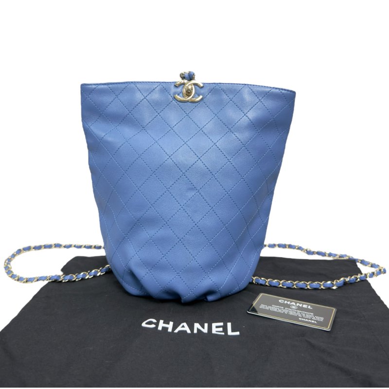 CHANEL CC 水桶 背包-0