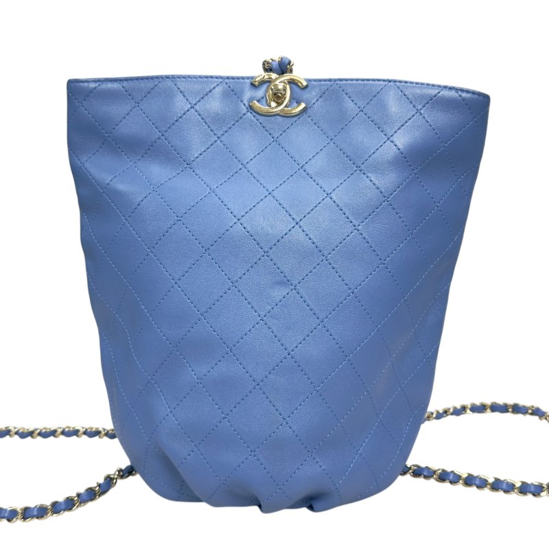 CHANEL CC 水桶 背包-4