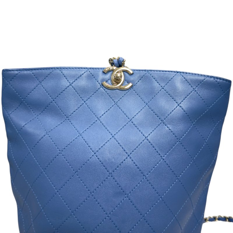 CHANEL CC 水桶 背包-5