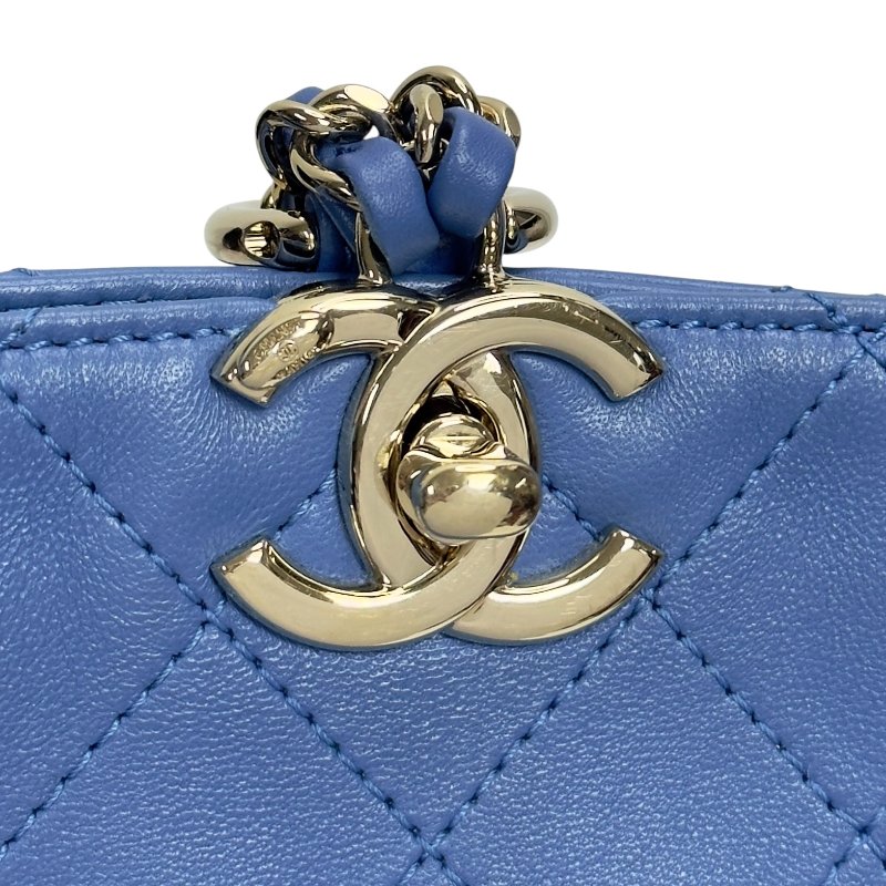 CHANEL CC 水桶 背包-6