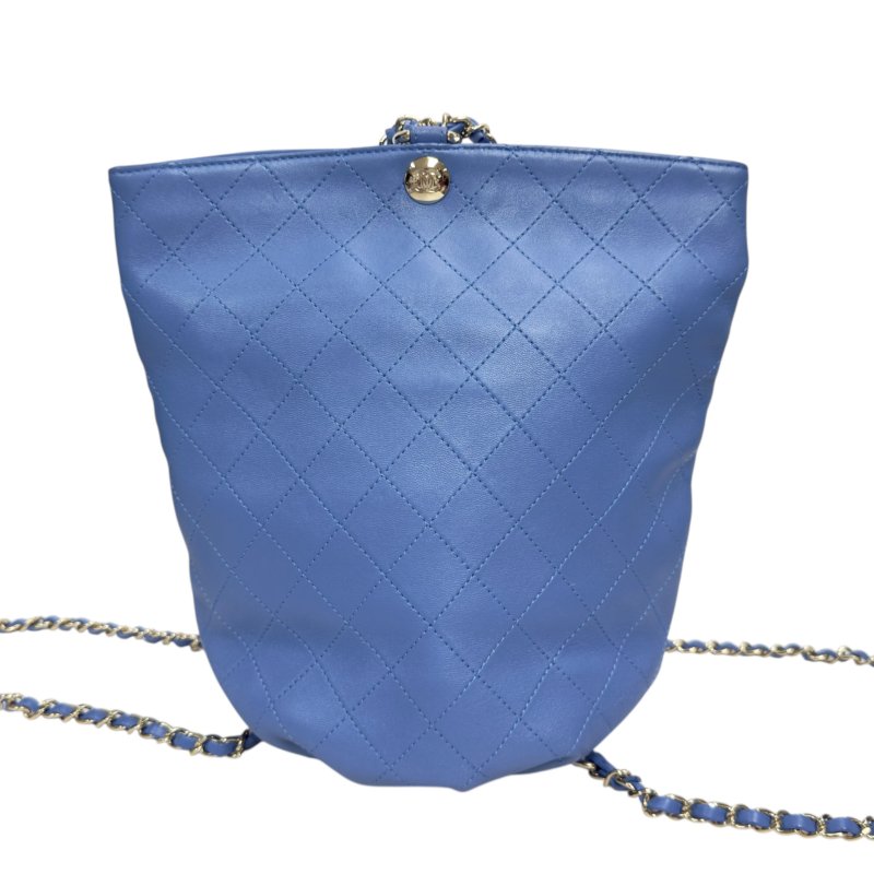 CHANEL CC 水桶 背包-10