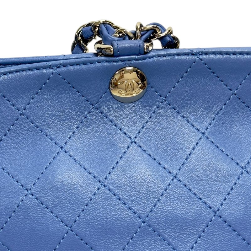 CHANEL CC 水桶 背包-11