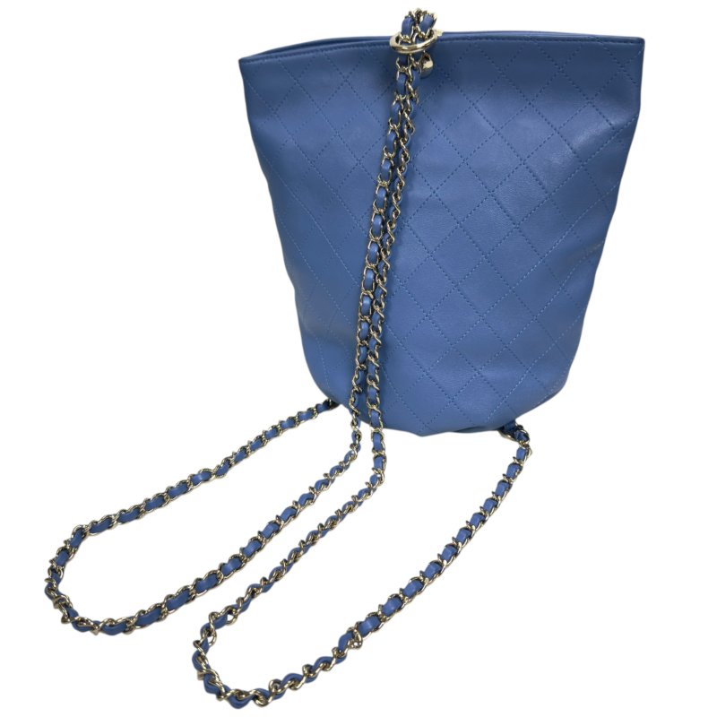 CHANEL CC 水桶 背包-13