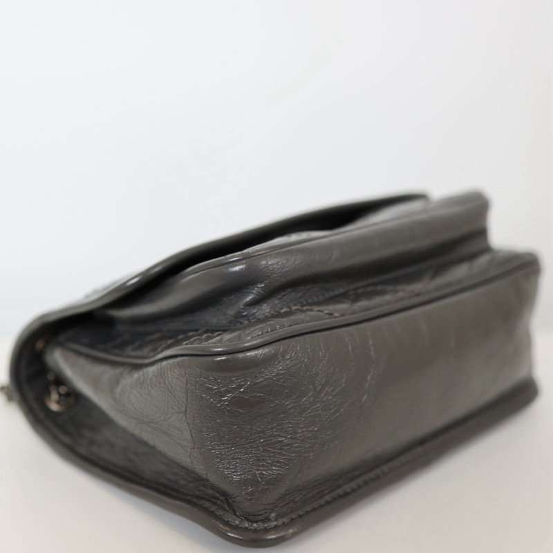 二手Ysl Niki Baby 深灰款 新款D釦-13