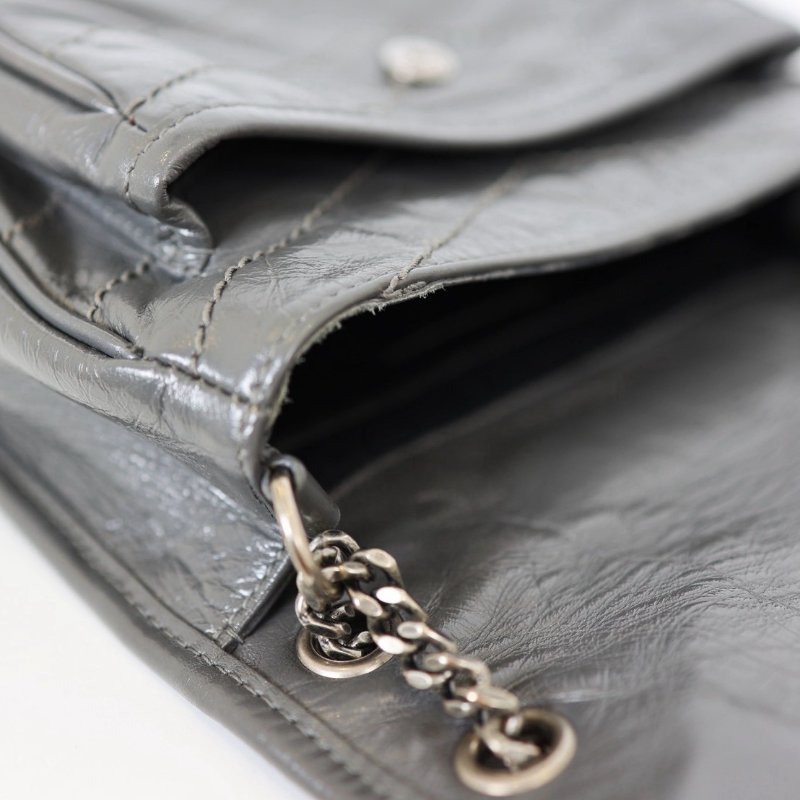 二手Ysl Niki Baby 深灰款 新款D釦-16