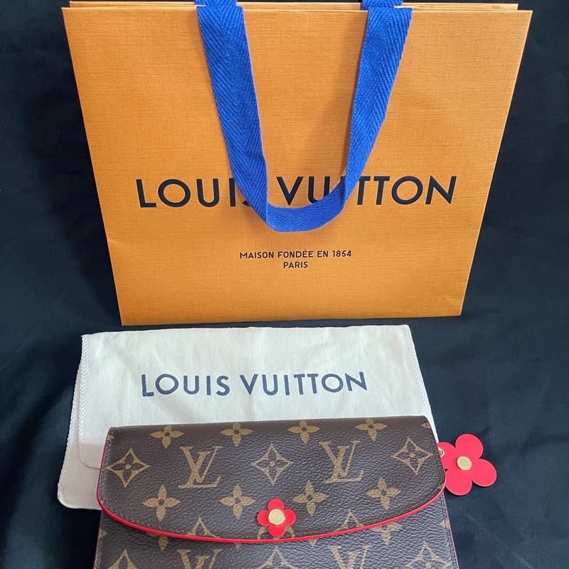 lv 小花 長夾-0
