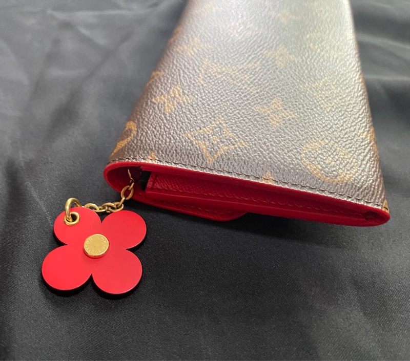lv 小花 長夾-5