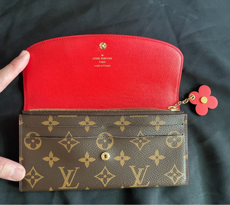 lv 小花 長夾-6