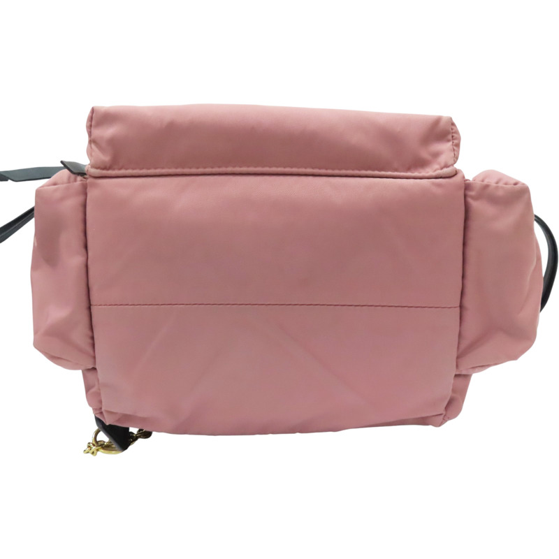 粉色 尼龍 帆布 Rucksack 後背包【BURBERRY 巴寶莉】 4020959-3