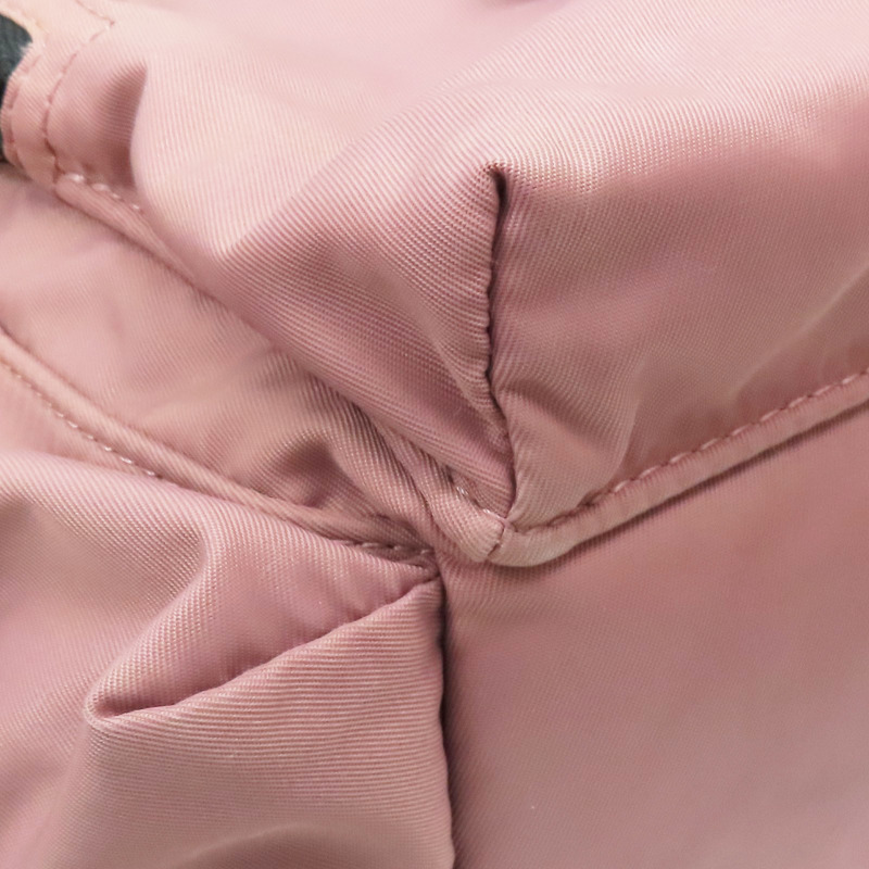 粉色 尼龍 帆布 Rucksack 後背包【BURBERRY 巴寶莉】 4020959-10