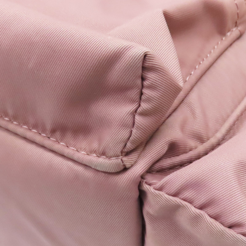 粉色 尼龍 帆布 Rucksack 後背包【BURBERRY 巴寶莉】 4020959-11