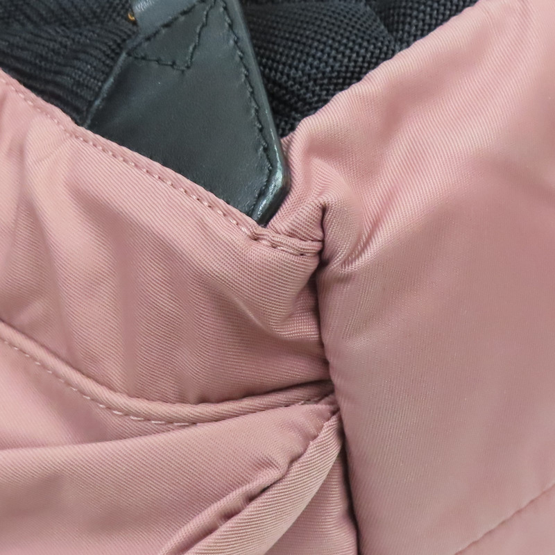 粉色 尼龍 帆布 Rucksack 後背包【BURBERRY 巴寶莉】 4020959-12