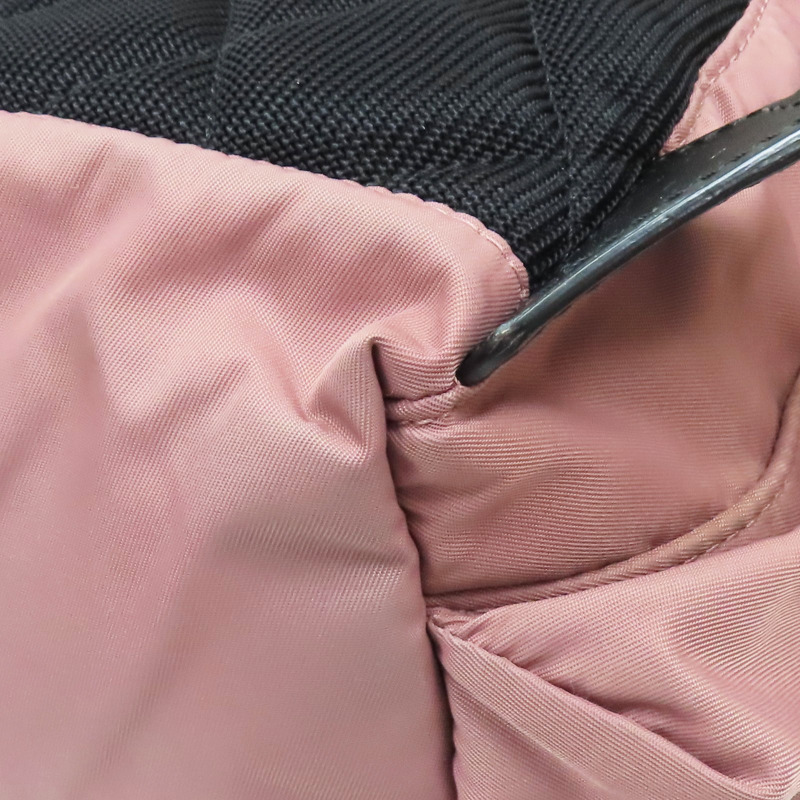 粉色 尼龍 帆布 Rucksack 後背包【BURBERRY 巴寶莉】 4020959-13