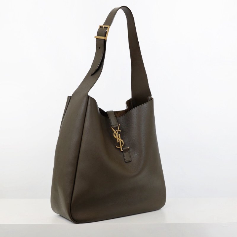 二手Ysl LE 5 À 7 hobo 水桶腋下包-2