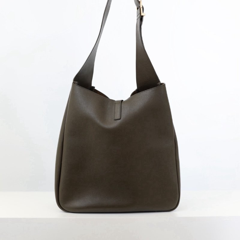 二手Ysl LE 5 À 7 hobo 水桶腋下包-6