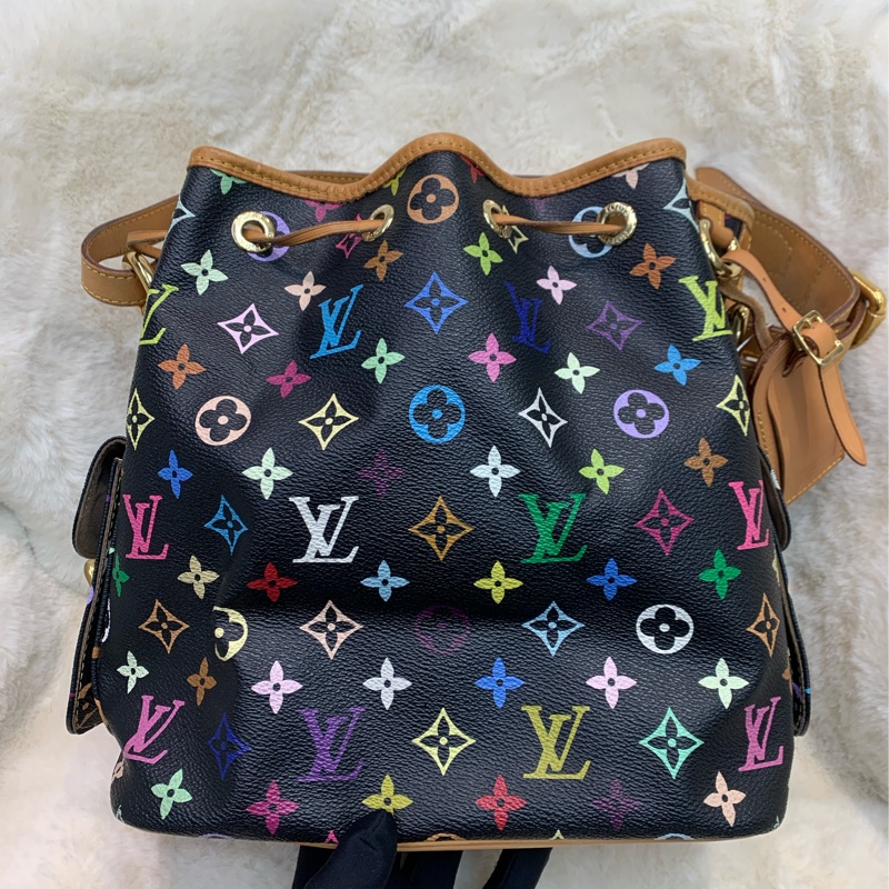 LV 黑三彩水桶 川上隆第一版 （XC115)-2