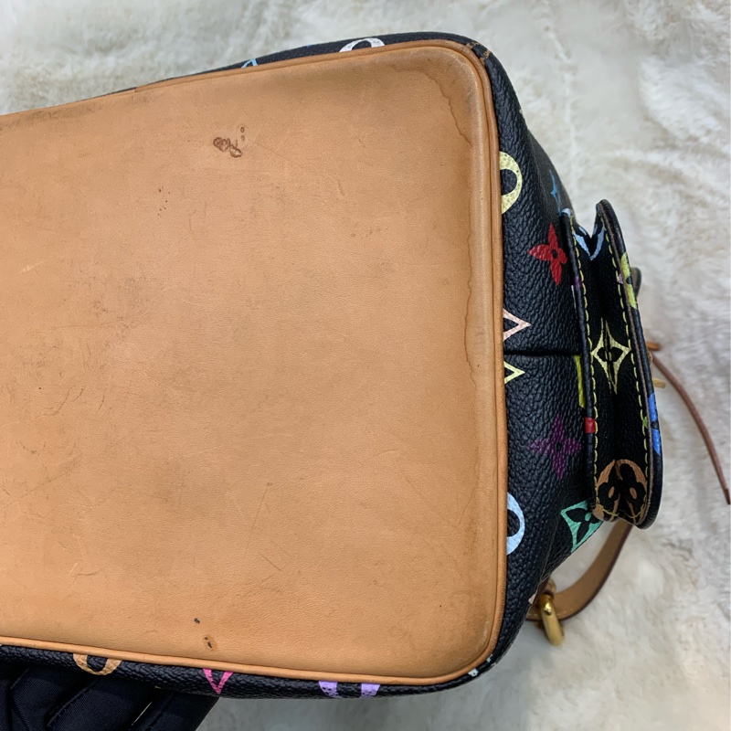 LV 黑三彩水桶 川上隆第一版 （XC115)-6