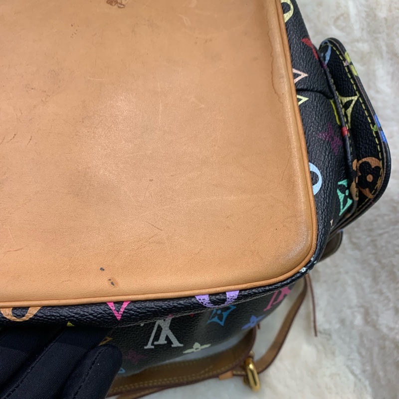 LV 黑三彩水桶 川上隆第一版 （XC115)-16