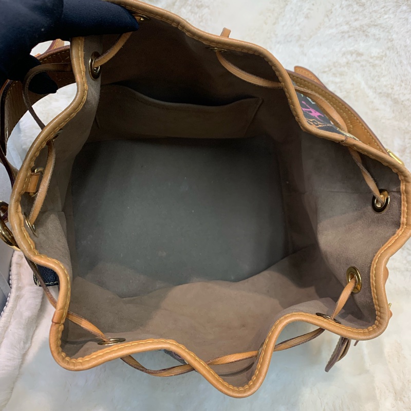 LV 黑三彩水桶 川上隆第一版 （XC115)-17