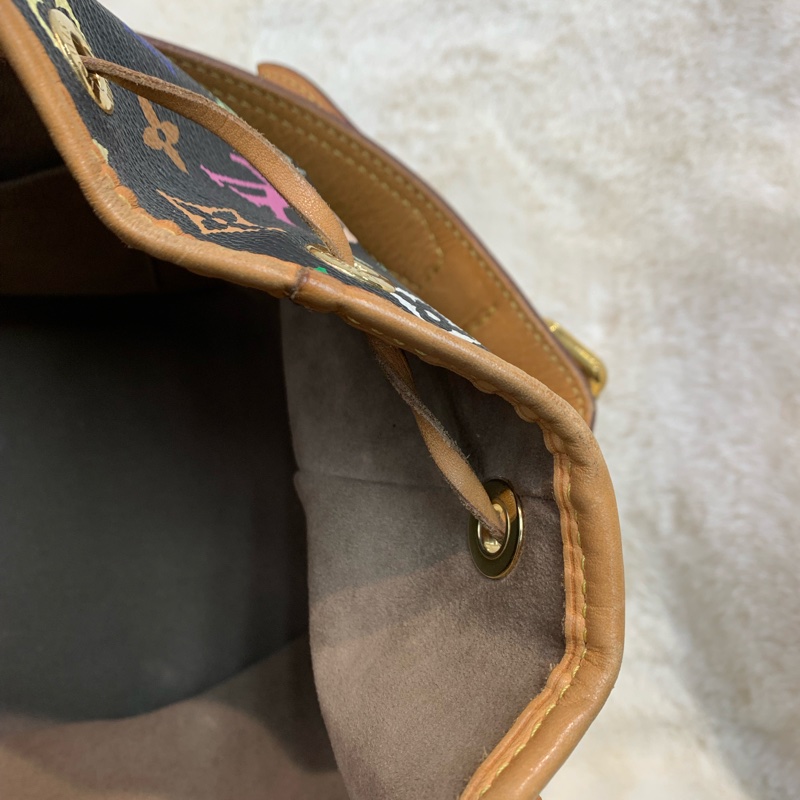 LV 黑三彩水桶 川上隆第一版 （XC115)-19