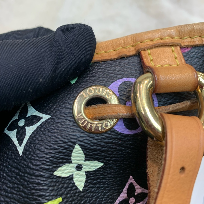 LV 黑三彩水桶 川上隆第一版 （XC115)-26