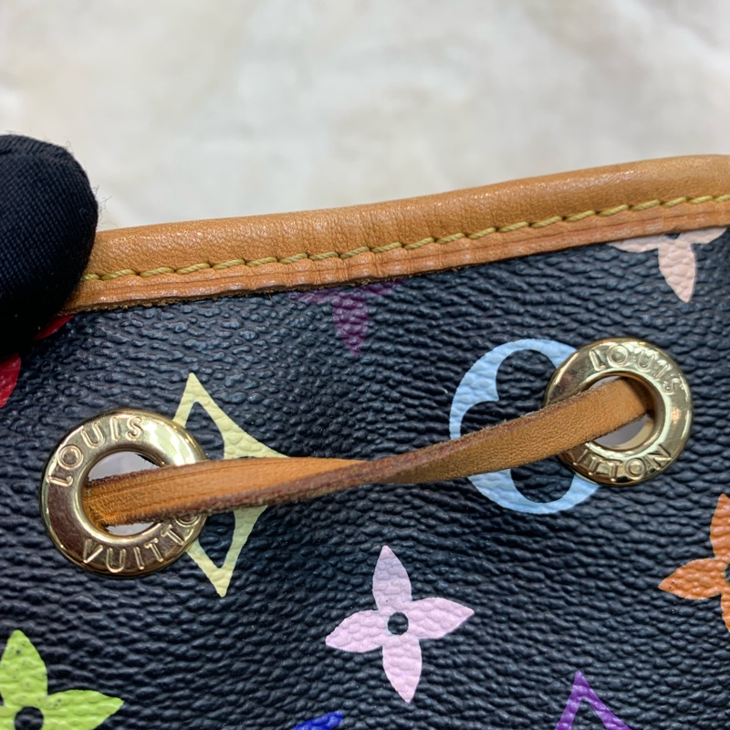 LV 黑三彩水桶 川上隆第一版 （XC115)-27